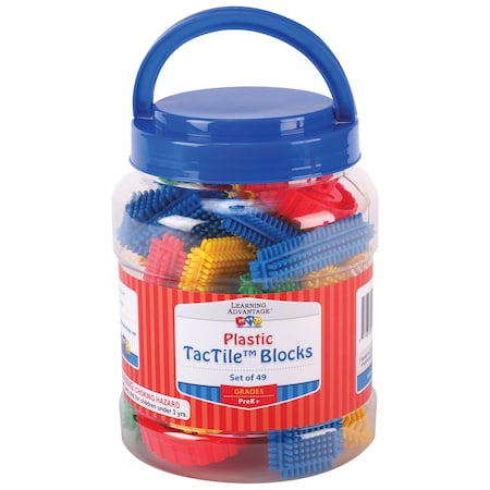 Learning Advantage TacTile Blocks, 49 Pieces 9329